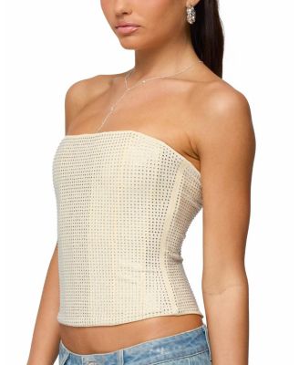 Vezza Strapless Rhinestone Corset