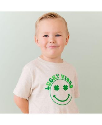 Boys' Lucky Vibes St. Patrick's Day Short Sleeve T-Shirt - Baby, Little Kid