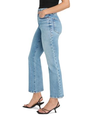 Soft Tech Good Legs Crop Mini Boot Jeans in Indigo1214