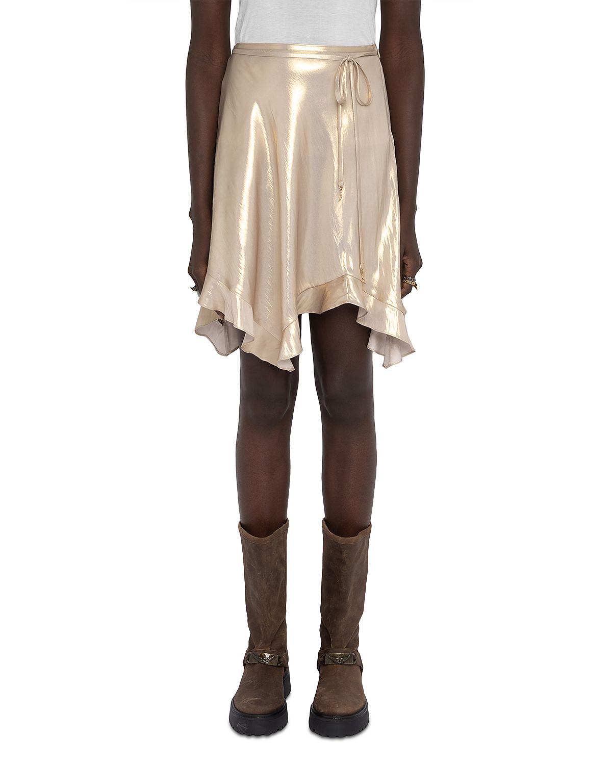 Zadig & Voltaire Jetos Satin Skirt