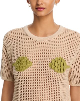 Open Knit Crochet Top - Exclusive