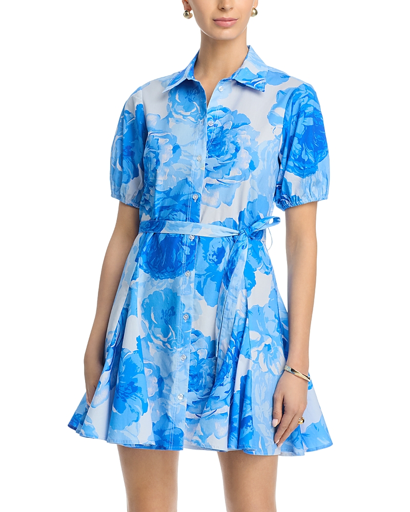 Milly Juni Printed Poplin Dress