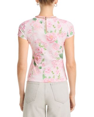 Tate Floral Chain Top