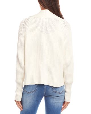 Cropped Cardigan Sweater 