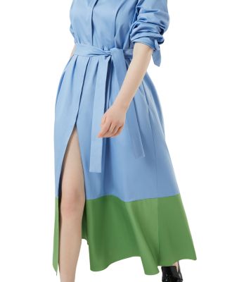Mrsalbero Light Blue Shirtdress