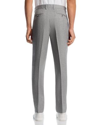 D&eacute;lav&eacute; Linen Slim Fit Suit Pants