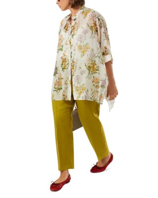 Mrnpaniere White Oversized Blouse