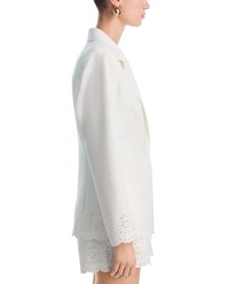 Eyelet Blazer & Eyelet Shorts - Exclusive