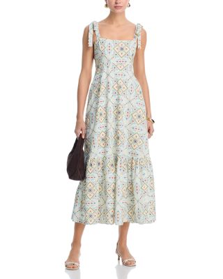 Tile Midi Dress - Exclusive