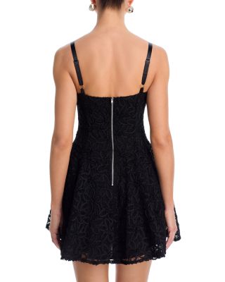 Floral Lace Mini Dress - Exclusive