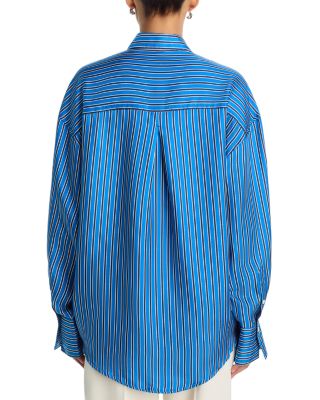 Oversized Striped Shirt