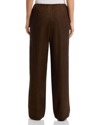 Monogram Flannel Pajama Pants