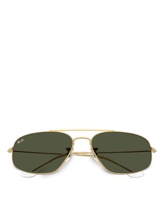 Rectangular Sunglasses, 63mm