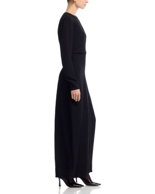 Long Sleeve Slouch Waist Dress