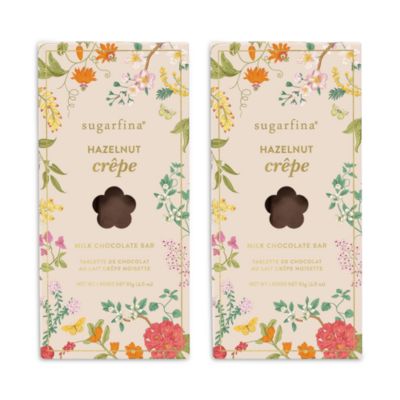 Hazelnut Crepe Milk Chocolate Bar Duo