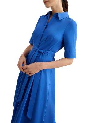 Brigitta Concealed Button Shirt Dress