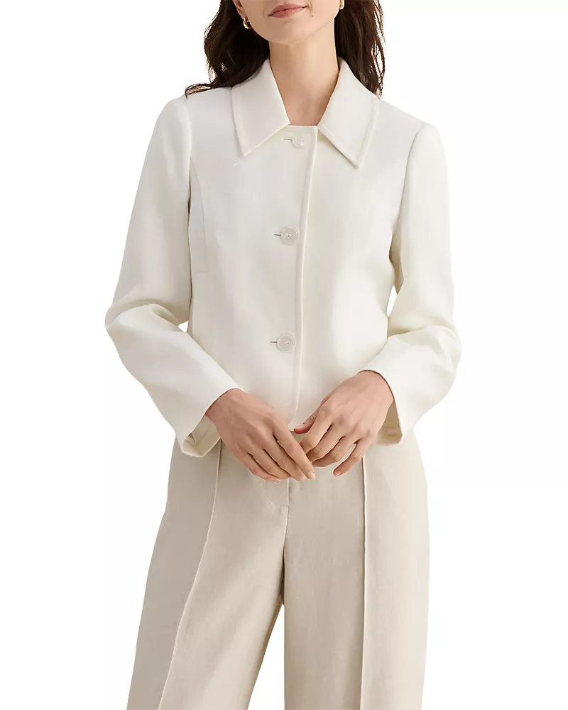Hobbs London Adeen Linen Jacket