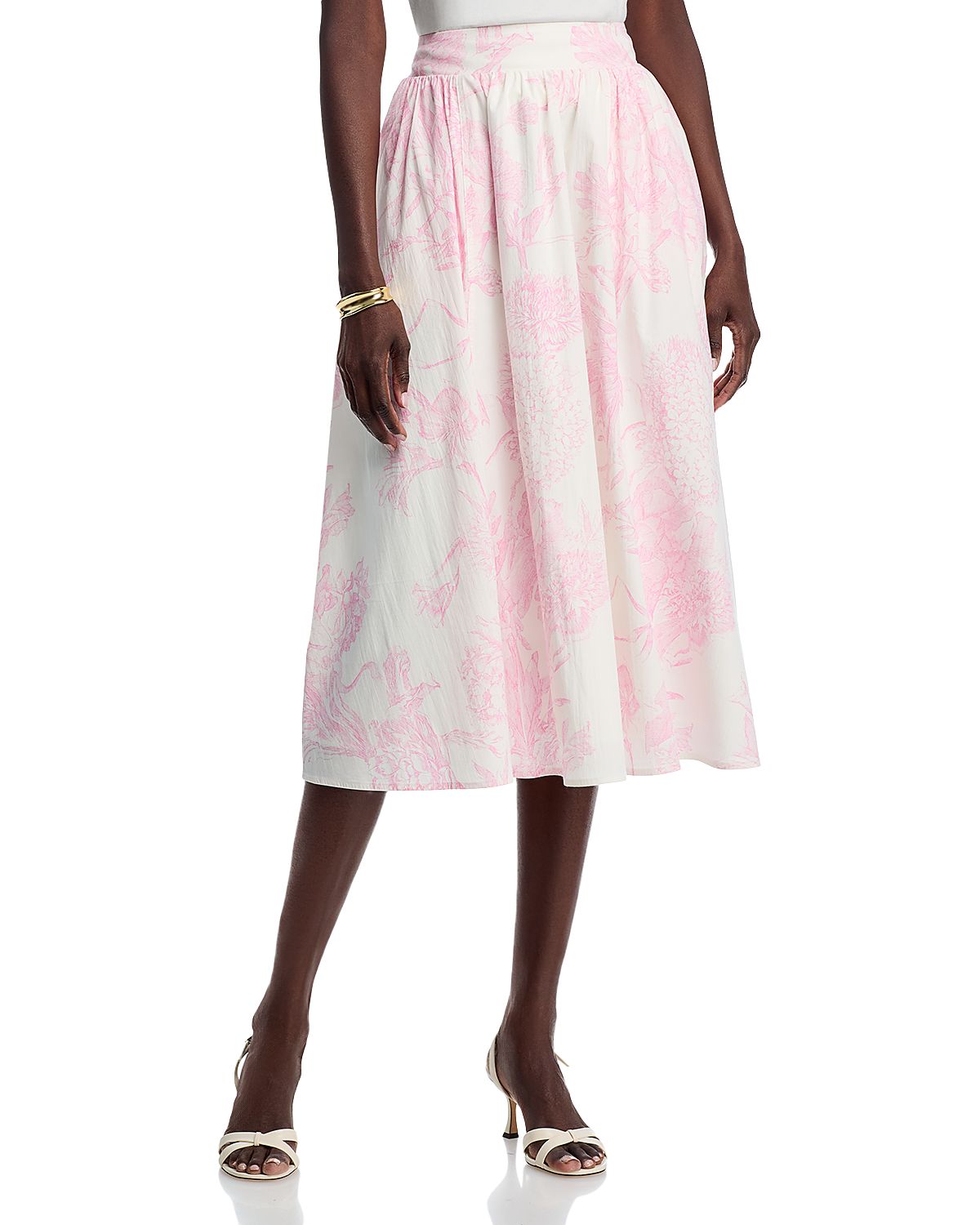 T Tahari Pull on Midi Skirt