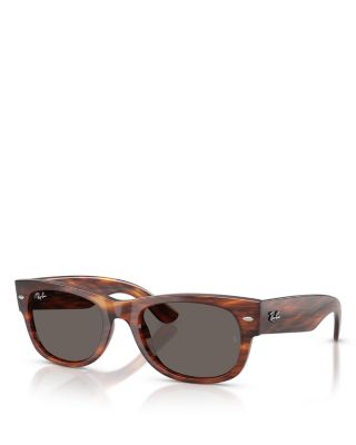Mega Wayfarer II Square Sunglasses, 52mm