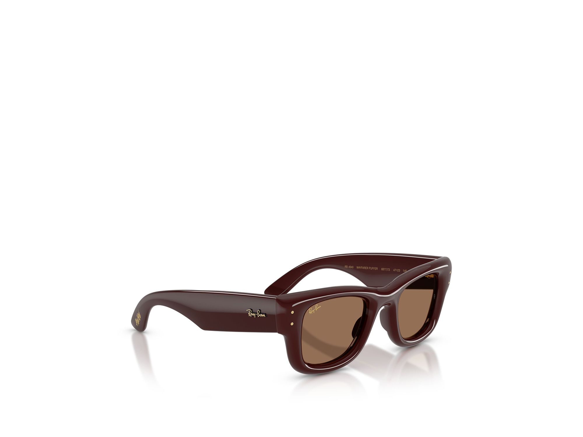 Wayfarer Puffer Square Sunglasses, 50mm — Image 3
