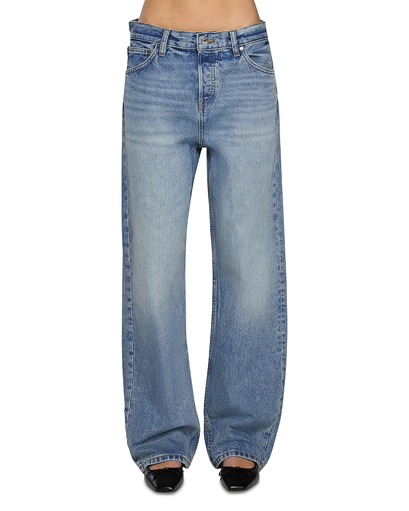 Eb Denim Mid Rise Baggy Jeans in Luca