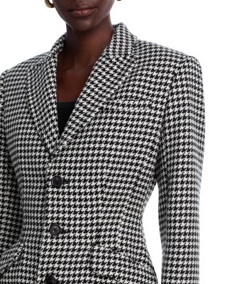 Peak Lapel Blazer & Bootleg Pants