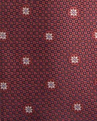 Silk Classic Flower Tie