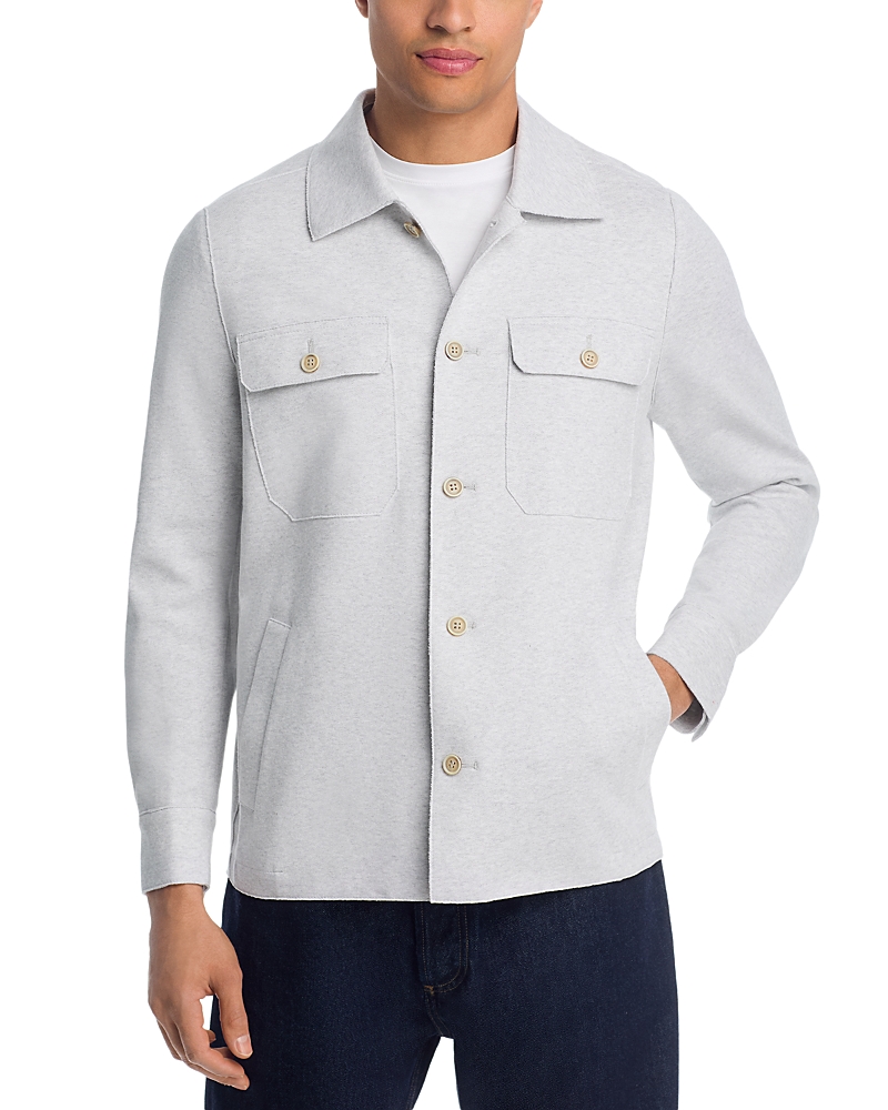 Eleventy Cotton Jersey Overshirt · 56 IT / XXXL