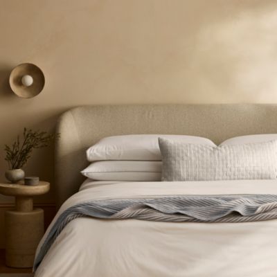 Linen Woven Icon Decorative Lumbar Pillow Cover & Insert