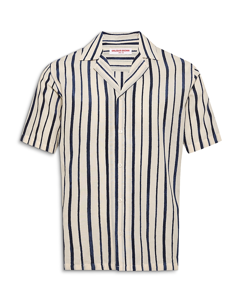 Orlebar Brown Maitan Chenille Stripe Shirt