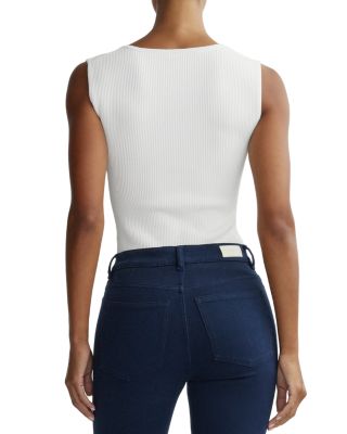 Square Neck Instasculpt Rib Top