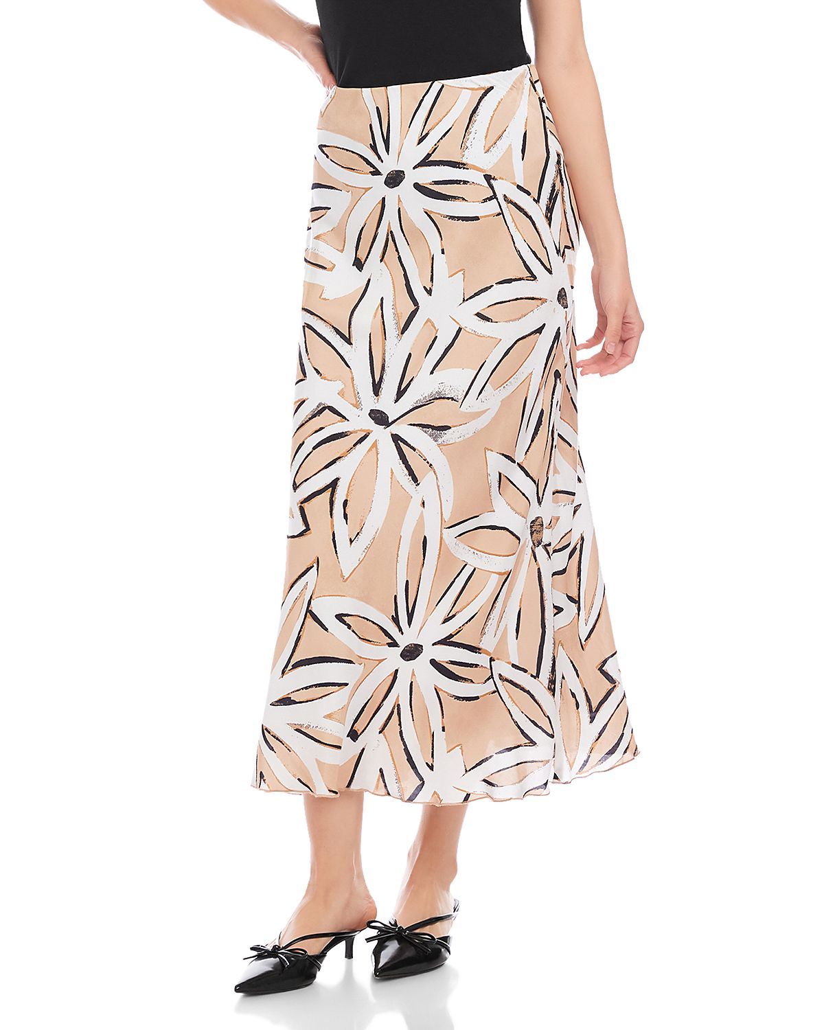 Fifteen Twenty Eva Bias Ankle Skirt