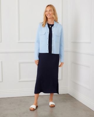 Collared Sweater Jacket