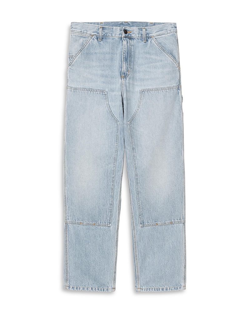 Carhartt Wip Carhartt Double Knee Relaxed Straight Fit Jeans in Blue · 33x32