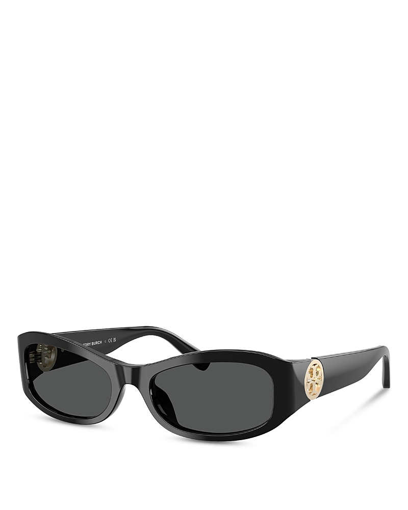 Tory Burch Rectangular Sunglasses, 55mm · OS