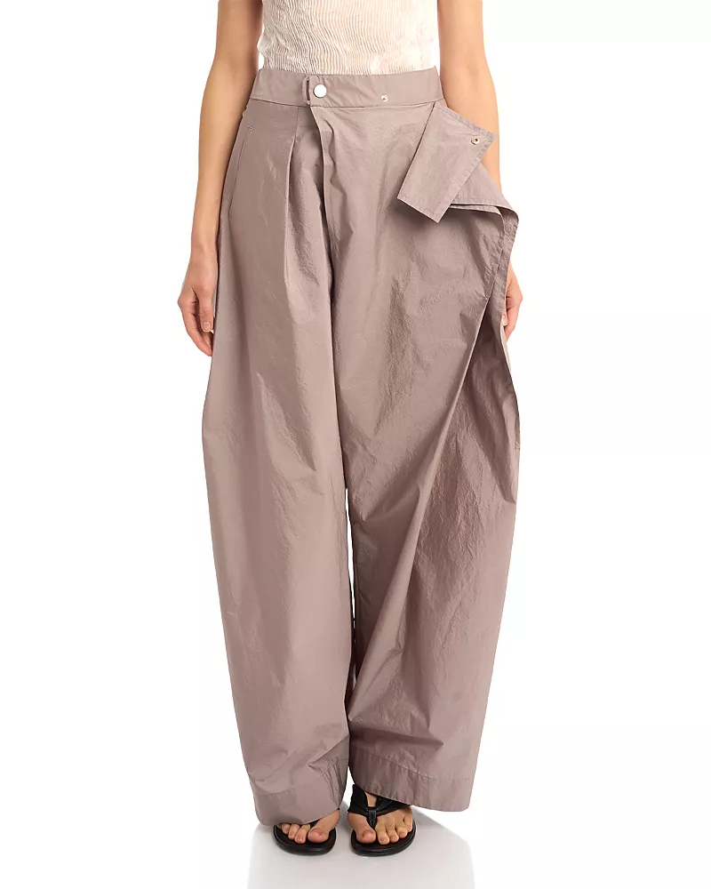 Pleats Please Issey Miyake Akimbo Asymmetrical Pants