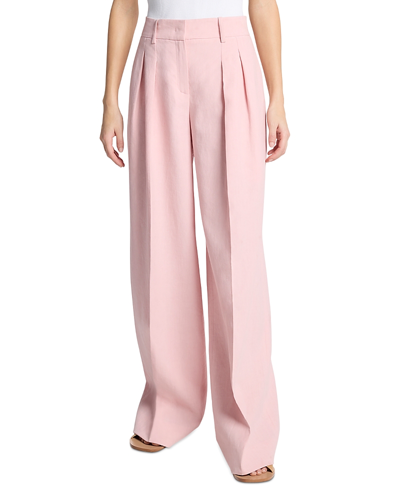 Michael Kors Collection Linen Slouch Trousers