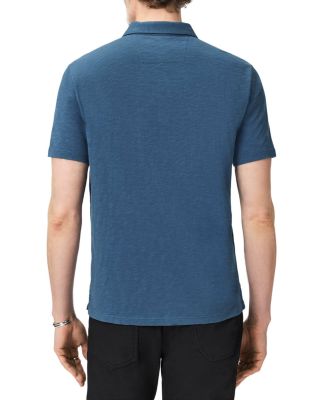 Victor Short Sleeve Slub Cotton Polo