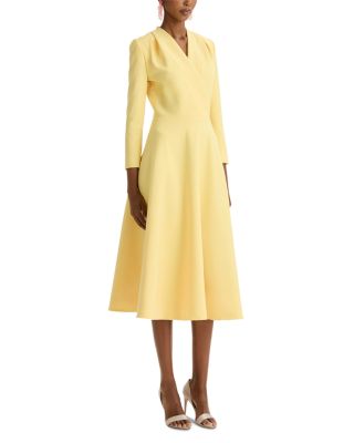 Crossover Neck Day Dress