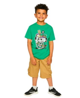 Boys' Graphic Organic Cotton Jersey T-Shirt - Little Kid, Big Kid