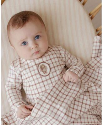 Unisex Modal French Terry Plaid Sheep Collection Take Me Home Set - Baby