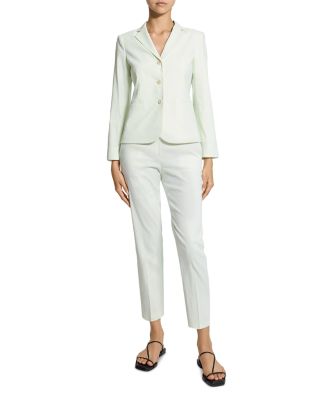 Shrunken Linen Blend Jacket 