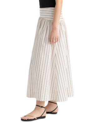 Stripe Maxi Skirt