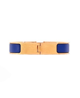 Narrow Clic H Bracelet Enamel