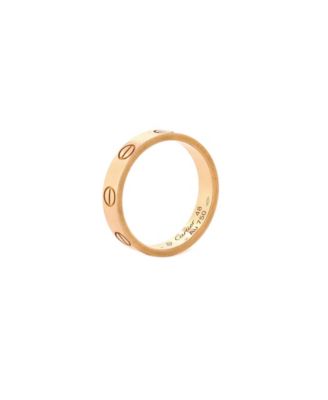  Love Wedding Band Ring 18K Gold