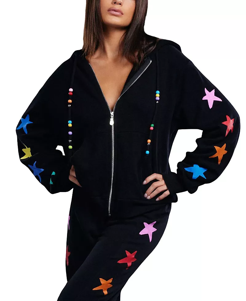 Lauren Moshi Hezly Brushed Stars Sweater
