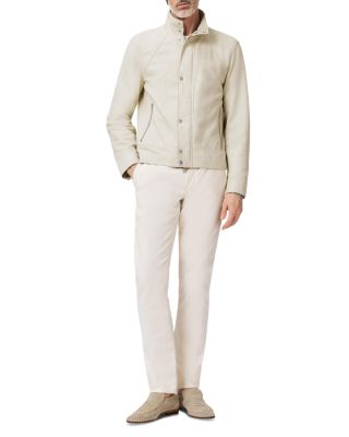 Ronan Leather Cropped Jacket