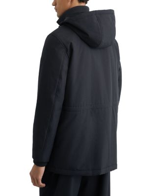 Hooded Zip Through Jacket