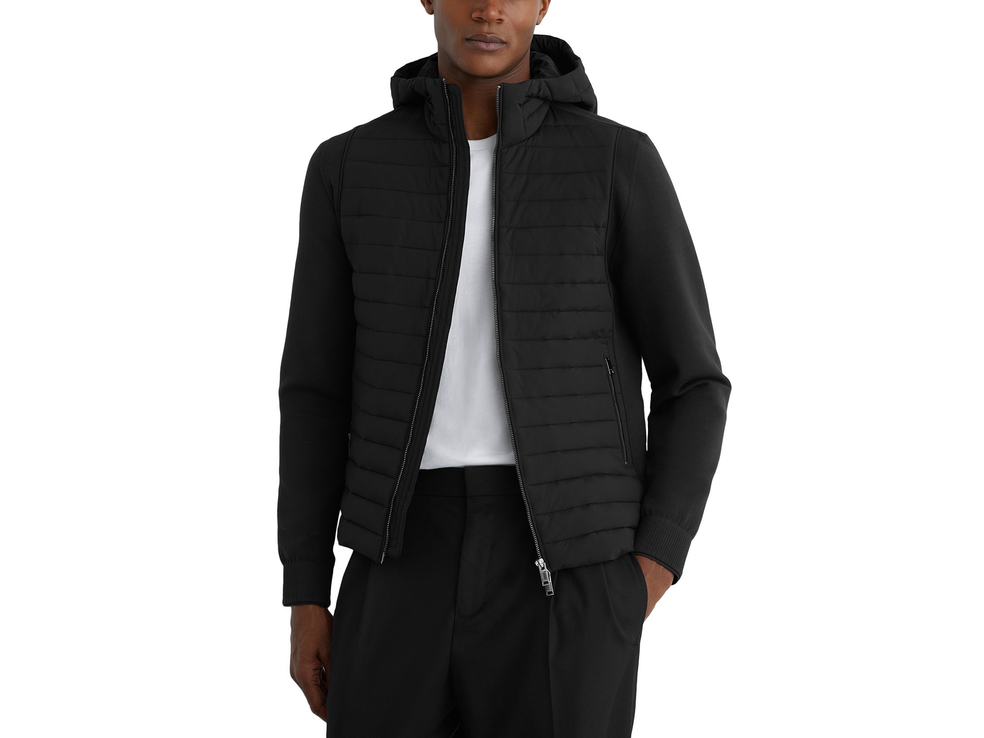 Hooded Zip Through Jacket - Image 1