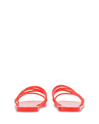 Women's Asymmetric Jelly Slides